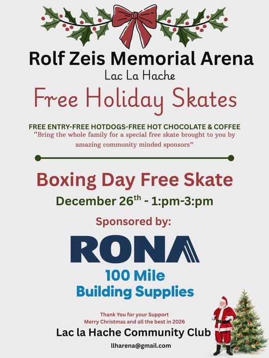 Boxing Day Free Skate poster