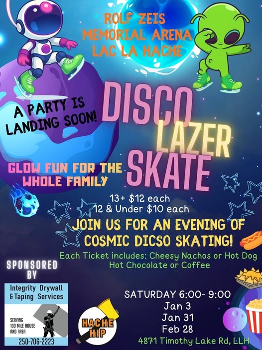 Disco Lazer Skate poster